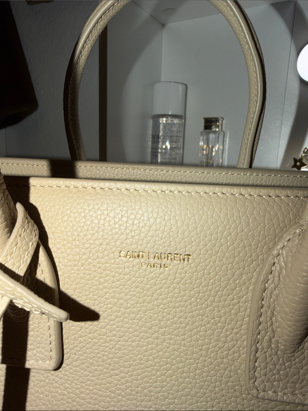 Saint Laurent Sac de Jour leather satchel Top handles with crossbody strap - Picture 6 of 13